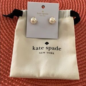 Kate Spade Pearl Stud Earrings